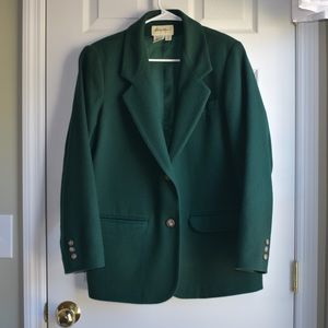 CLEARANCE❗Vintage Eddie Bauer Green Peacoat - LP
